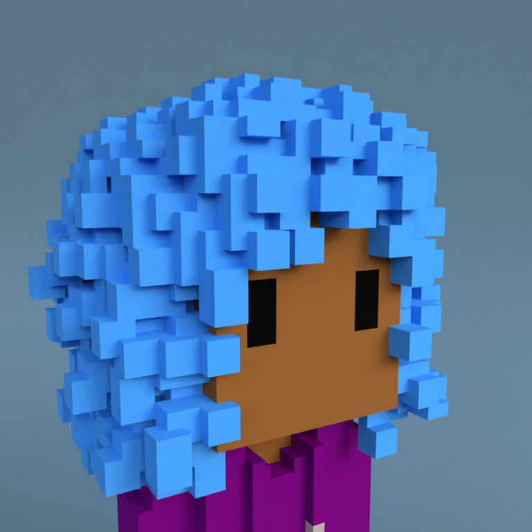 Meebit #2910 — Portrait