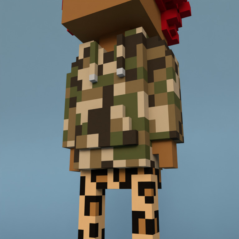 Meebit #2919 — Outfit