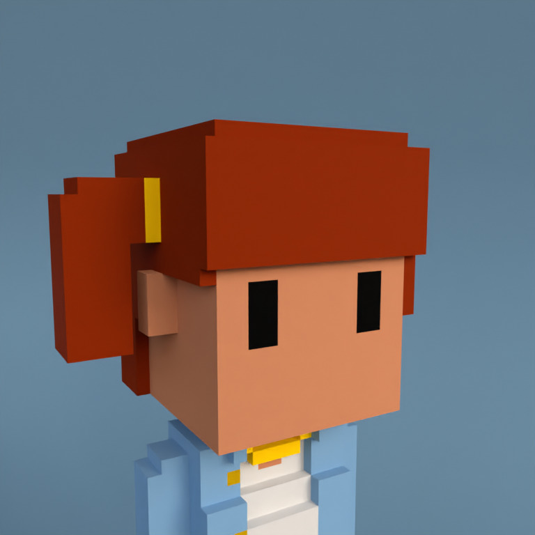 Meebit #2942 — Portrait