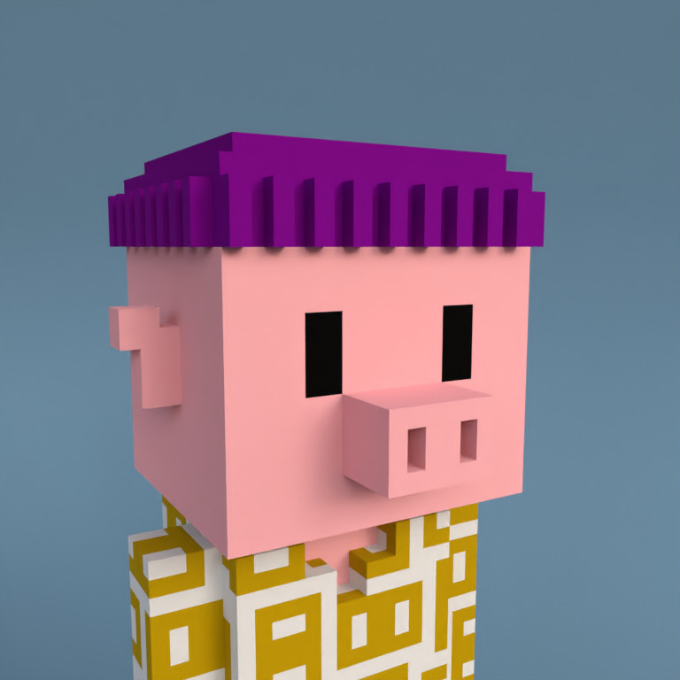 Meebit #2943 — Portrait