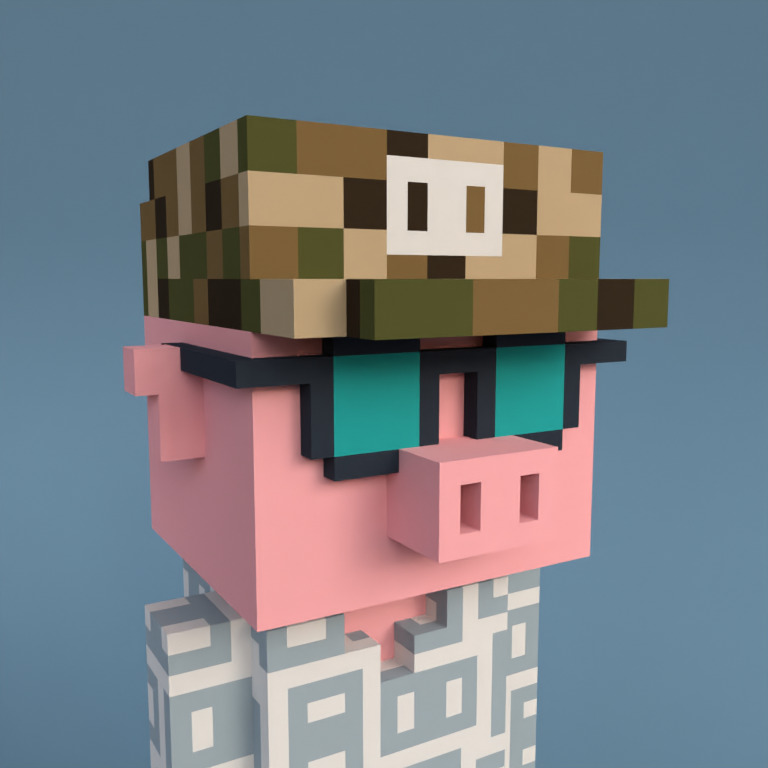 Meebit #2953 — Portrait