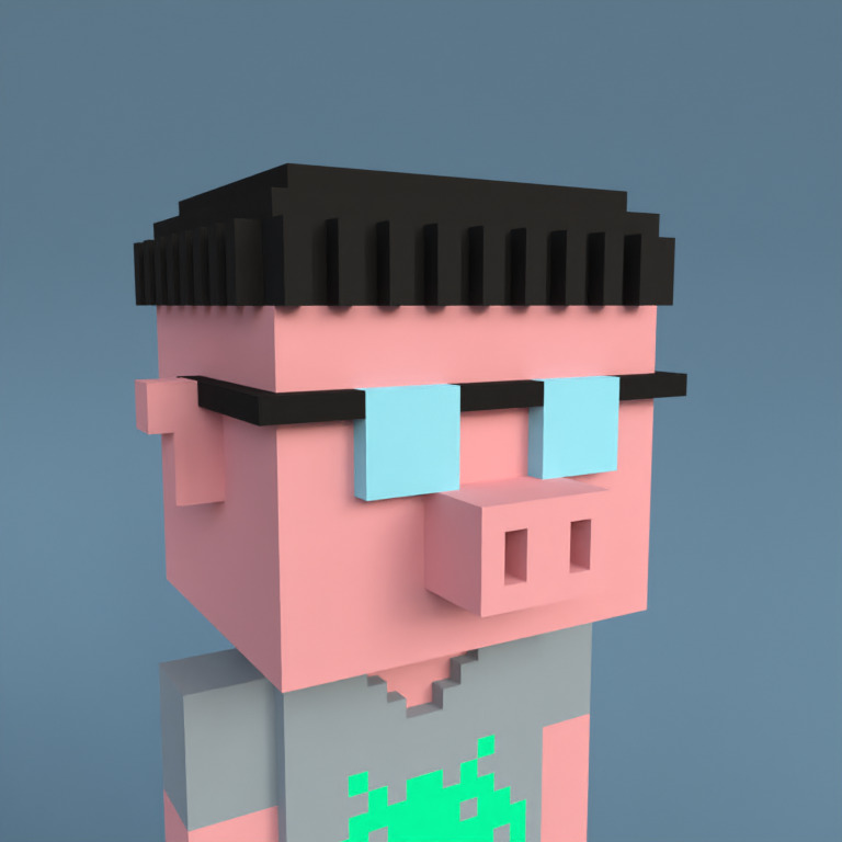 Meebit #2956 — Portrait