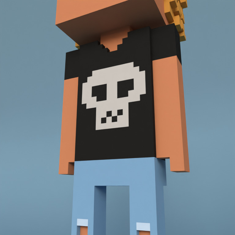 Meebit #2962 — Outfit