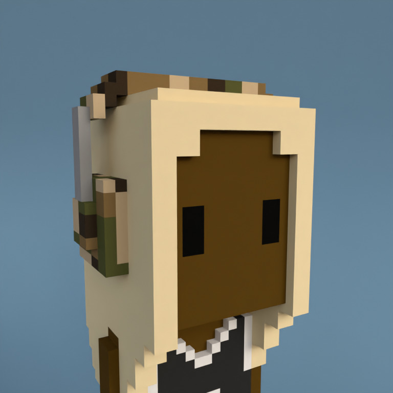 Meebit #2970 — Portrait