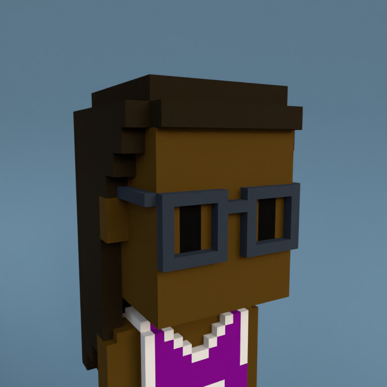 Meebit #2977 — Portrait