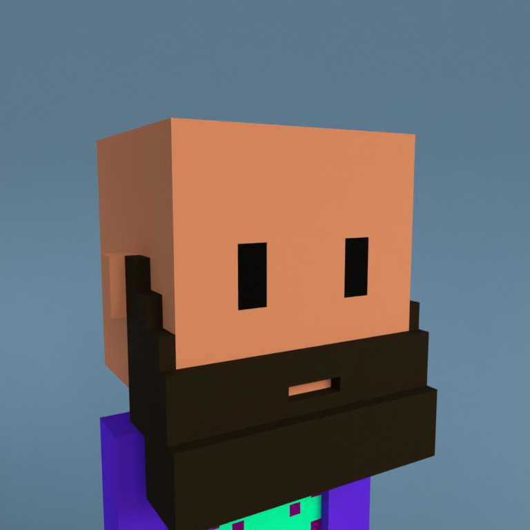 Meebit #2987 — Portrait