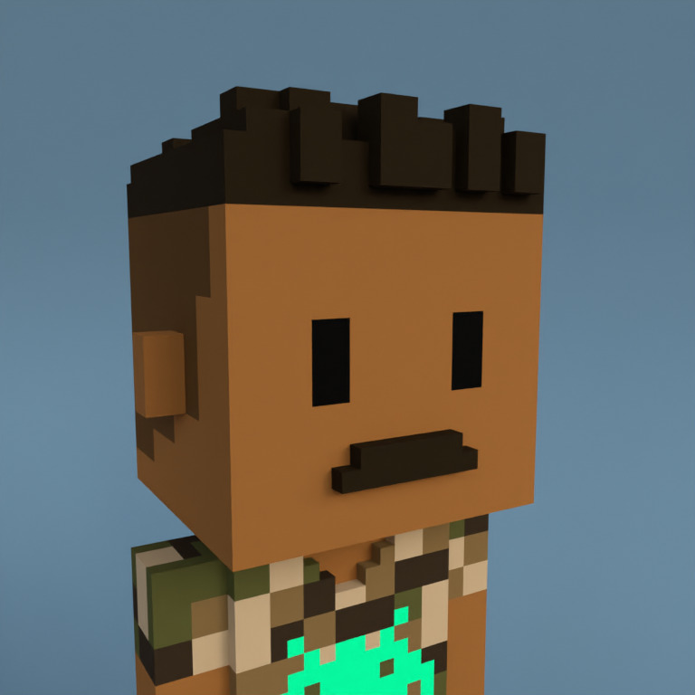 Meebit #2999 — Portrait