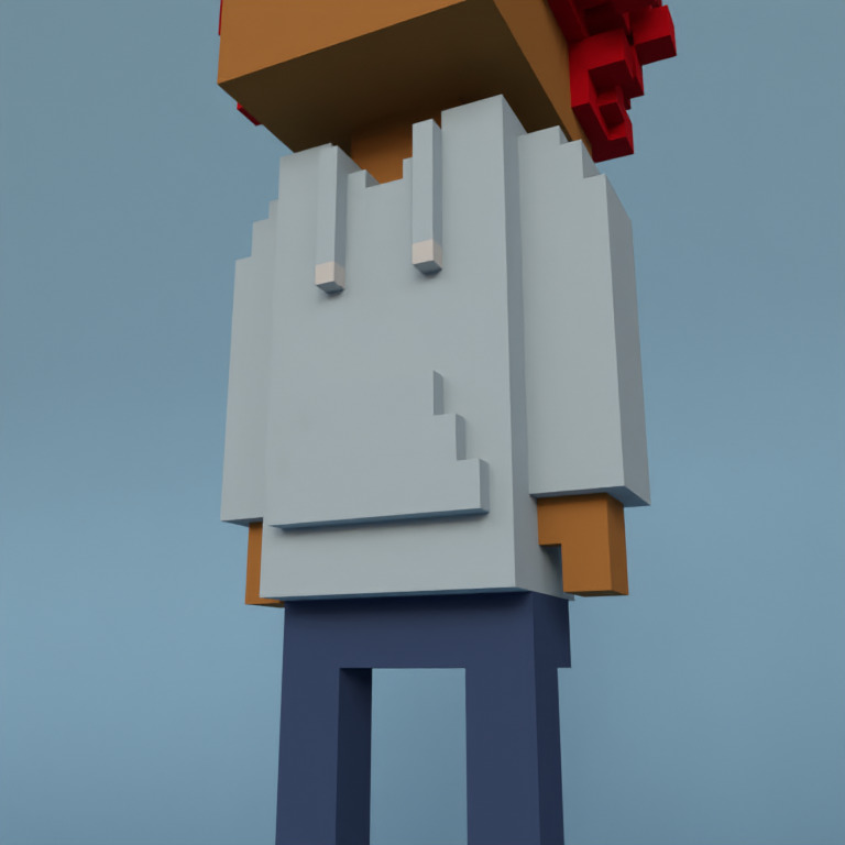 Meebit #3001 — Outfit