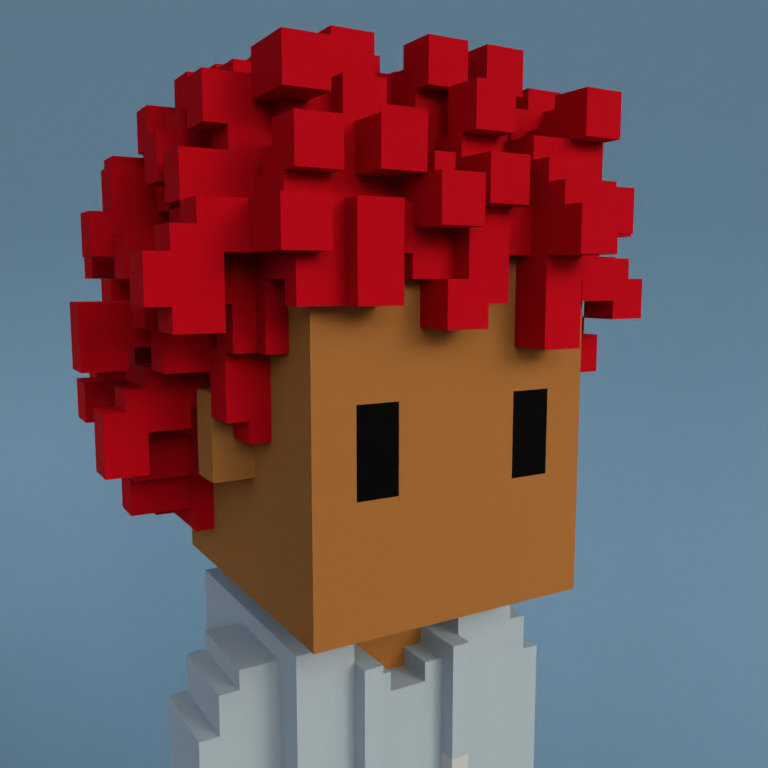 Meebit #3001 — Portrait