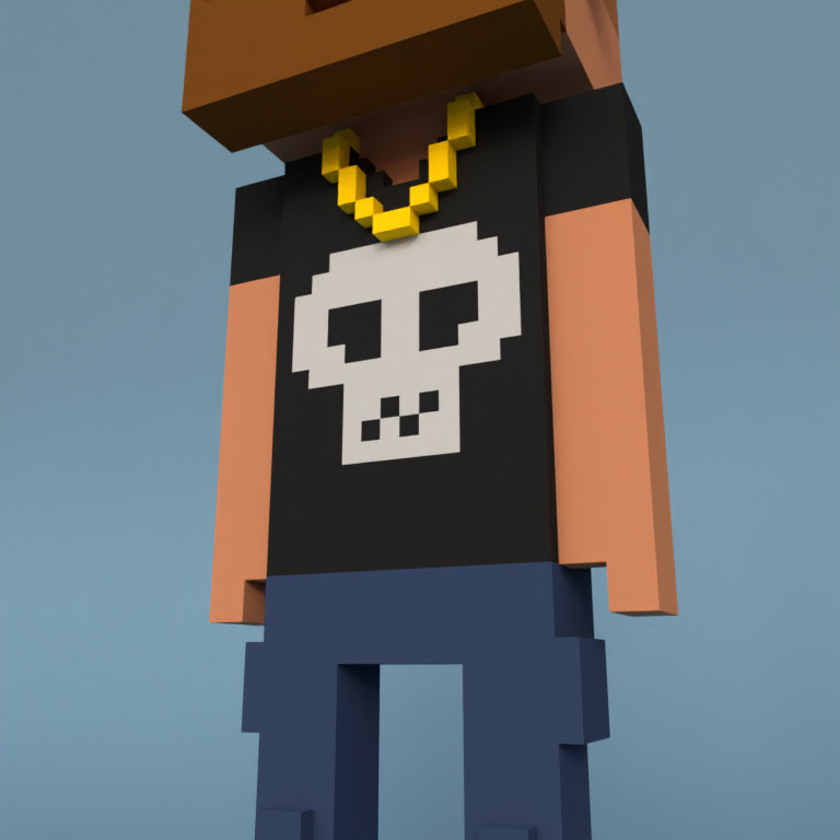 Meebit #3002 — Outfit