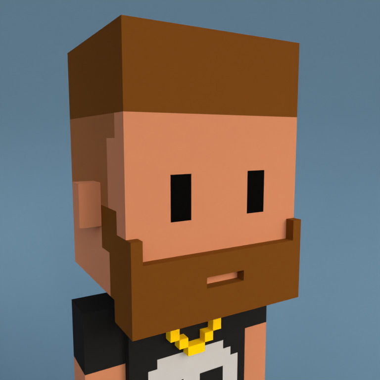 Meebit #3002 — Portrait