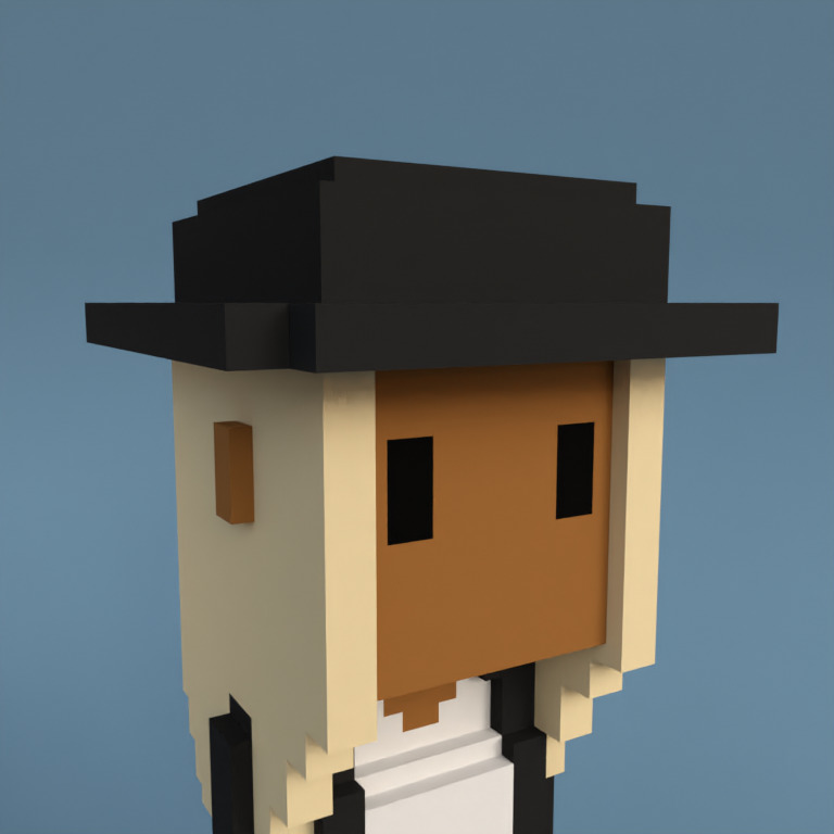 Meebit #3008 — Portrait