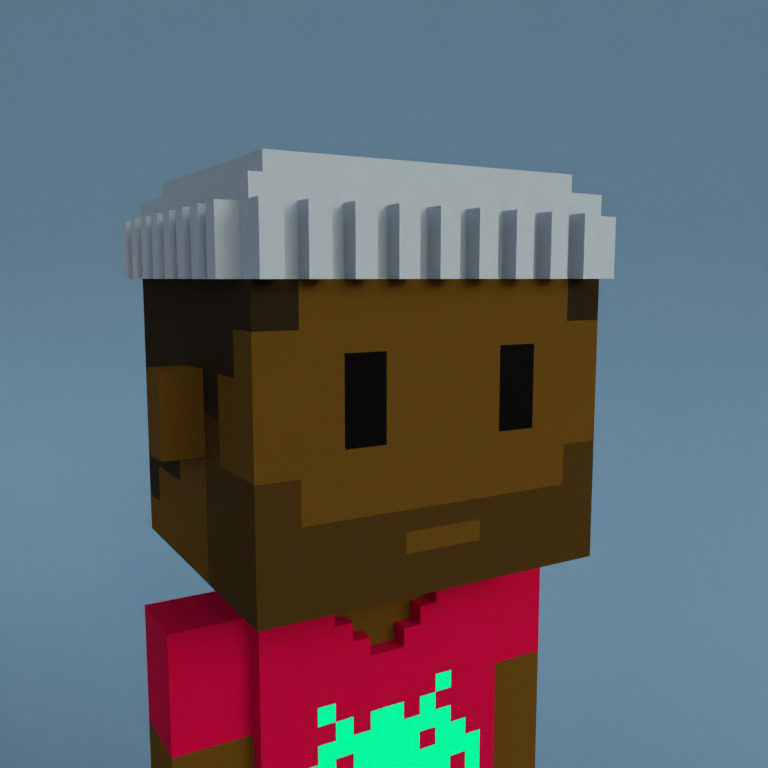Meebit #3010 — Portrait
