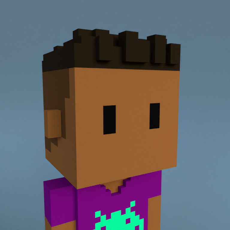 Meebit #3011 — Portrait