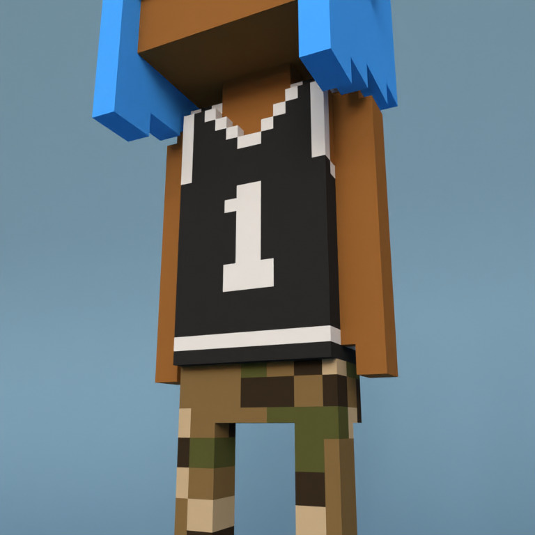 Meebit #3012 — Outfit