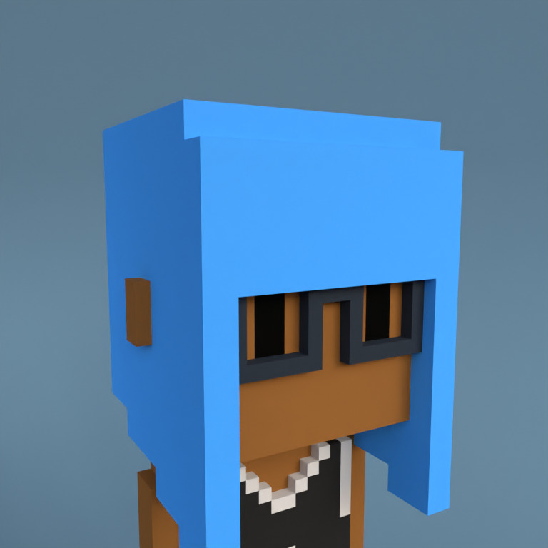 Meebit #3012 — Portrait