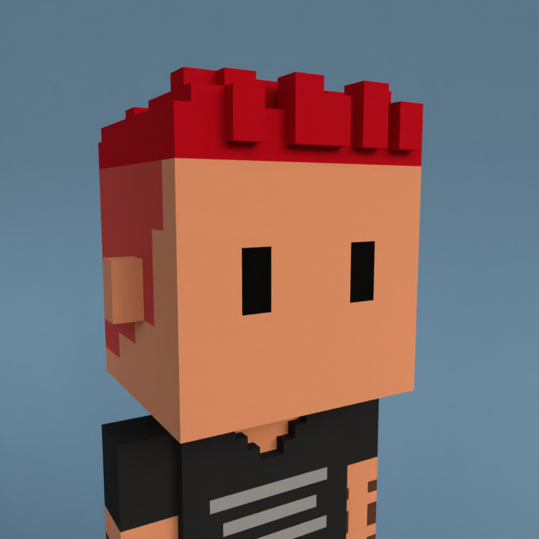 Meebit #3014 — Portrait