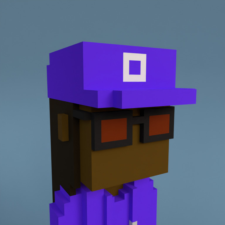 Meebit #3015 — Portrait
