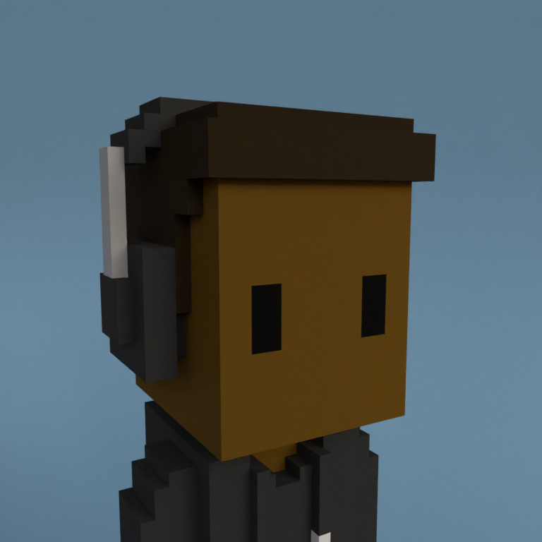 Meebit #3016 — Portrait