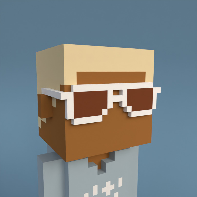 Meebit #3017 — Portrait