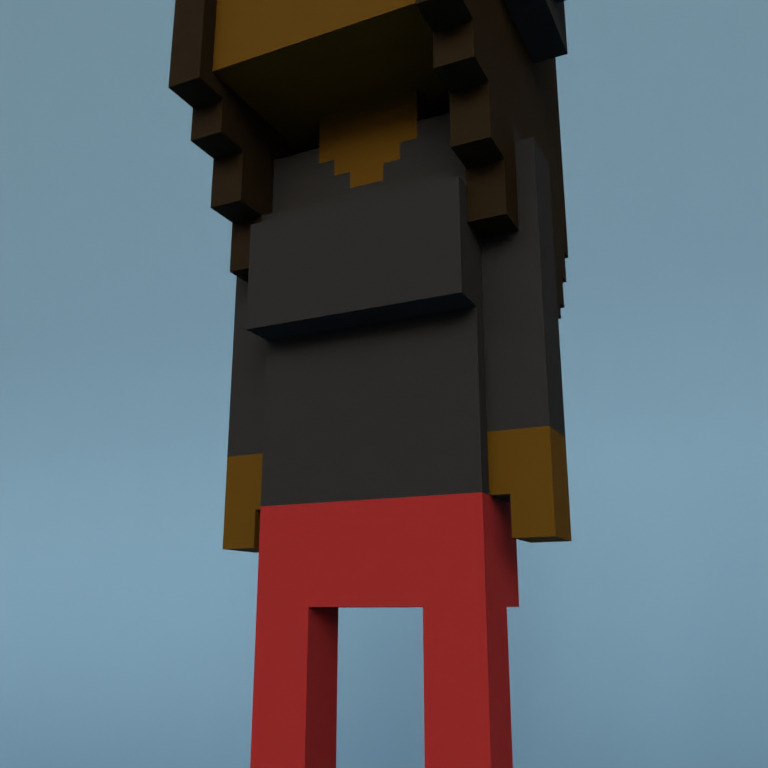 Meebit #3018 — Outfit