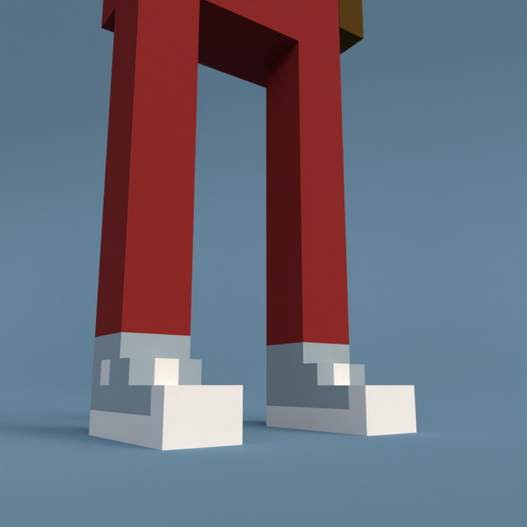Meebit #3018 — Shoes