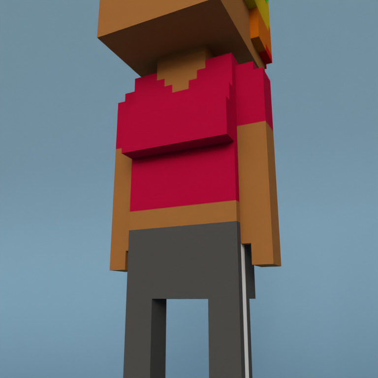 Meebit #3019 — Outfit