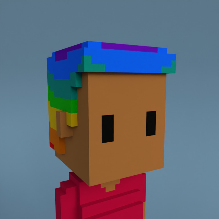 Meebit #3019 — Portrait