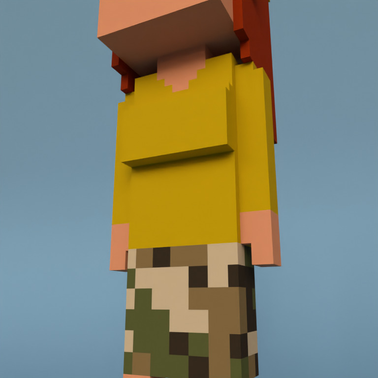 Meebit #3020 — Outfit