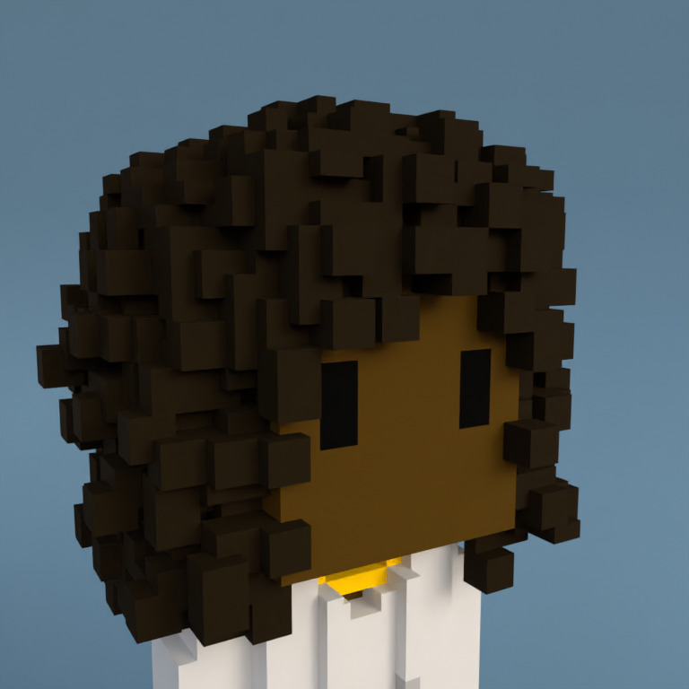 Meebit #3021 — Portrait