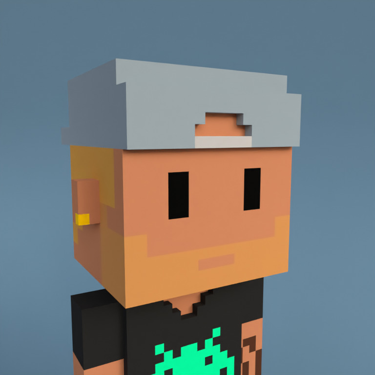 Meebit #3022 — Portrait