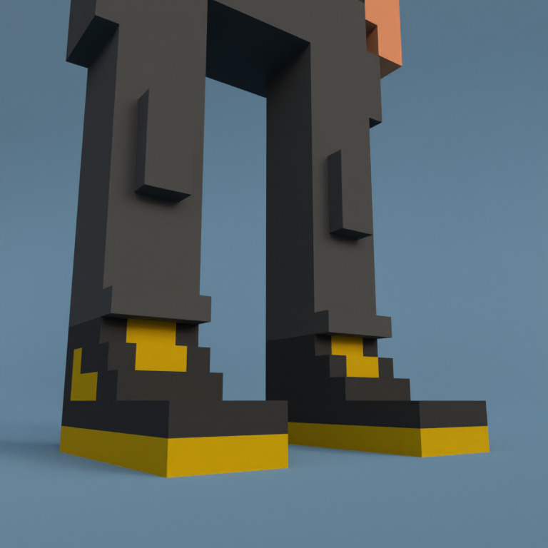 Meebit #3022 — Shoes