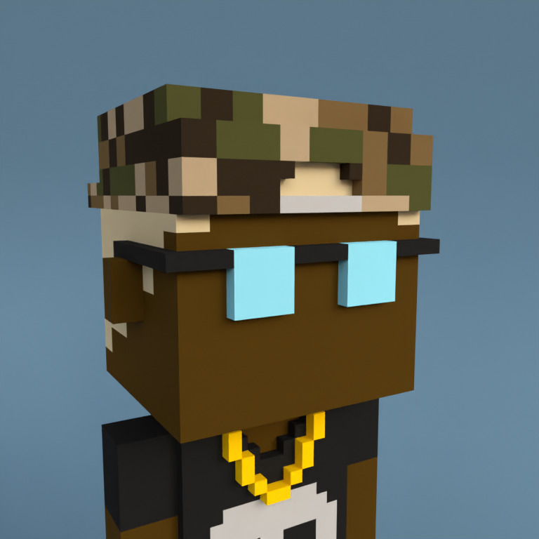 Meebit #3023 — Portrait