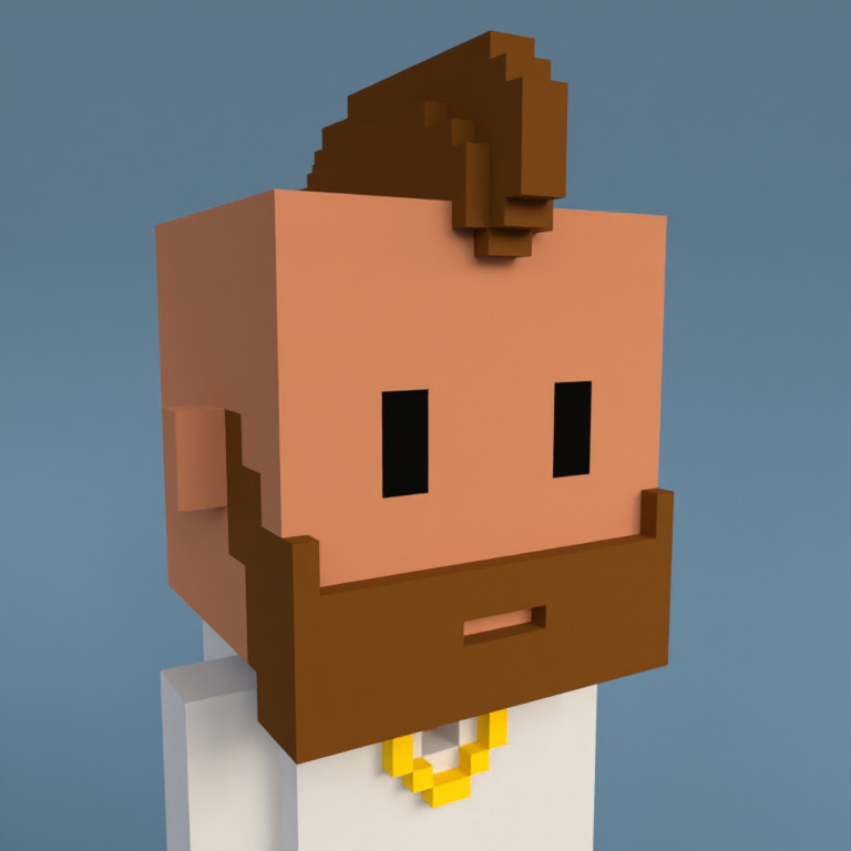 Meebit #3024 — Portrait