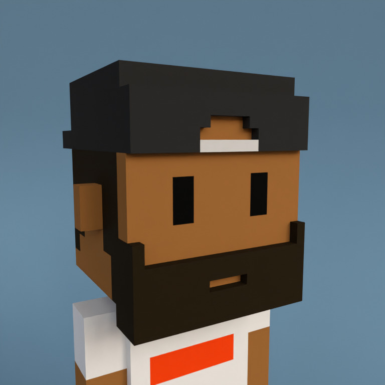 Meebit #3025 — Portrait