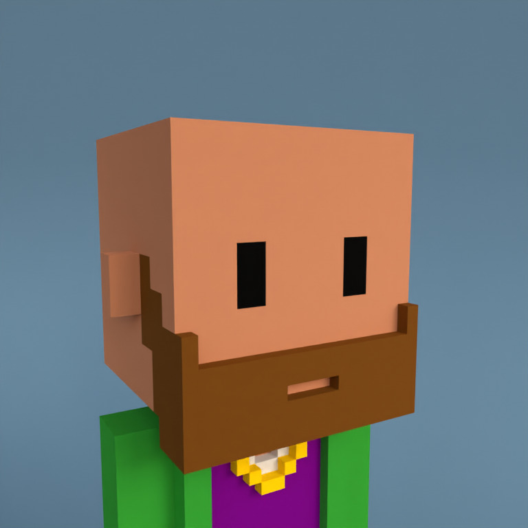 Meebit #3028 — Portrait