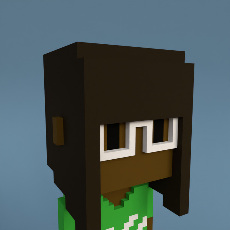 Meebit #3032 — Portrait