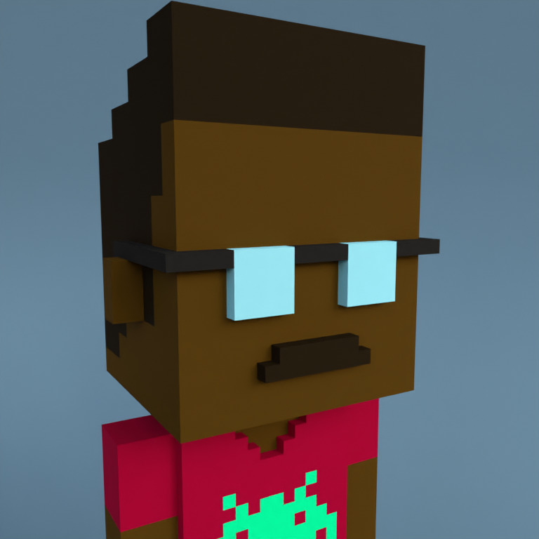 Meebit #3033 — Portrait