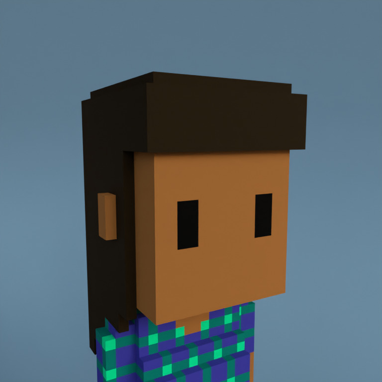 Meebit #3034 — Portrait