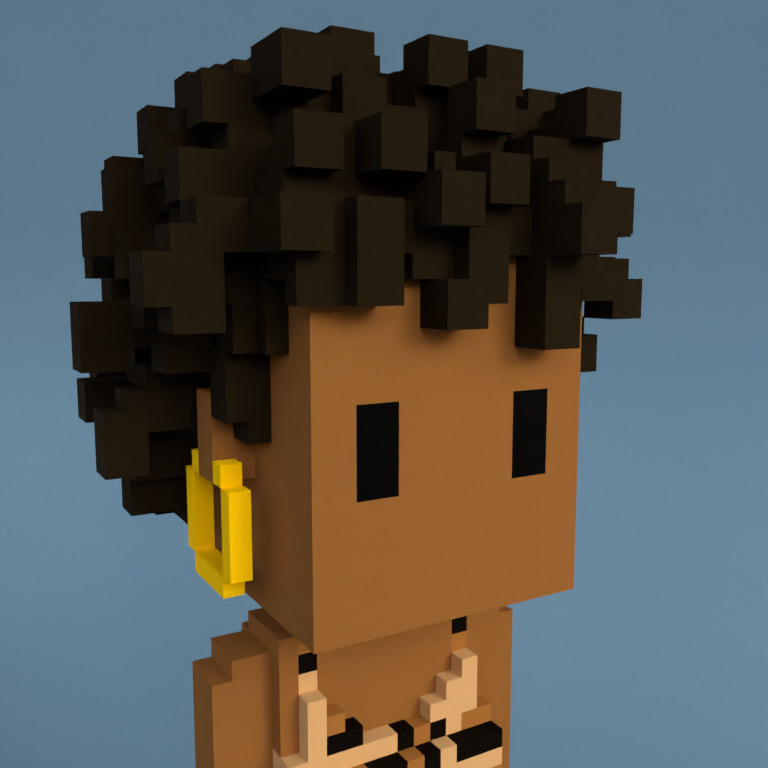 Meebit #3042 — Portrait