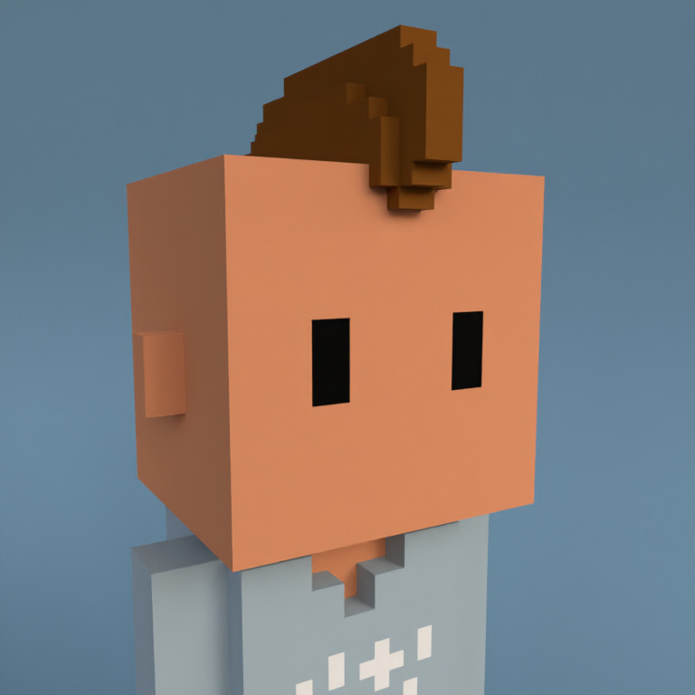 Meebit #3043 — Portrait