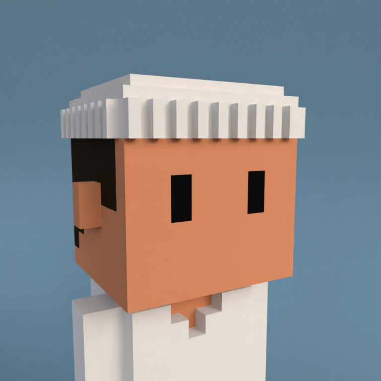 Meebit #3045 — Portrait