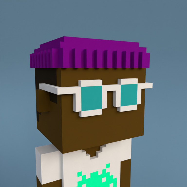 Meebit #3053 — Portrait