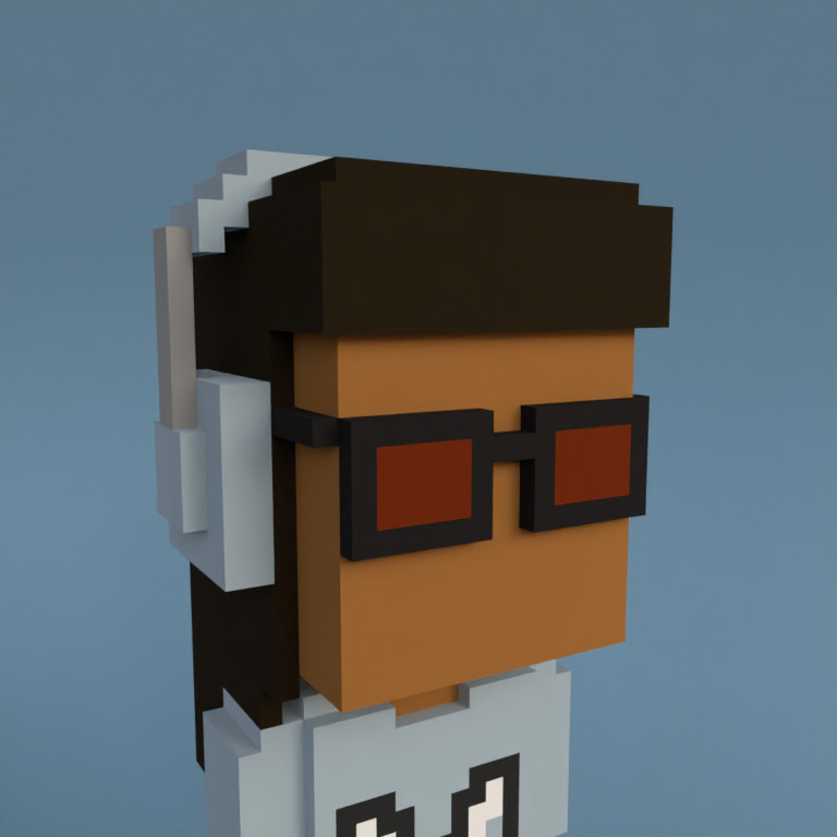 Meebit #3054 — Portrait