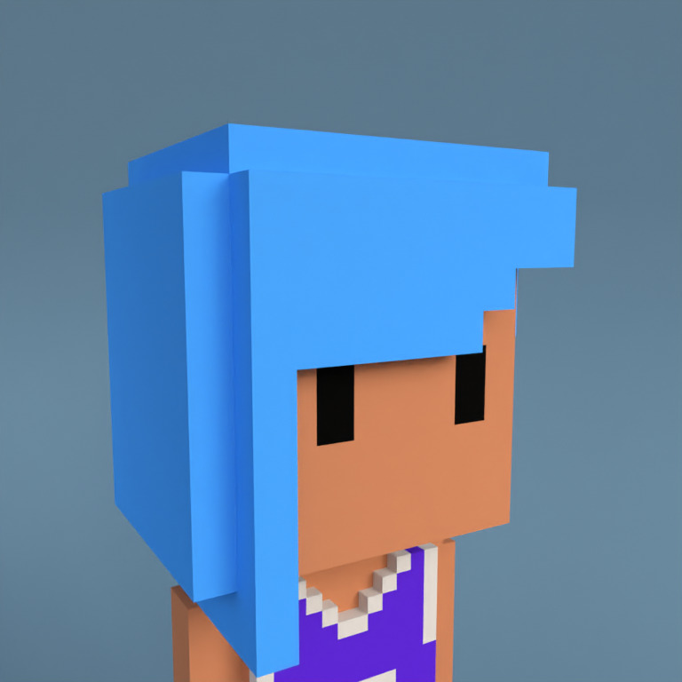 Meebit #3055 — Portrait
