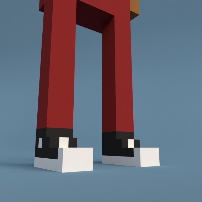 Meebit #3058 — Shoes