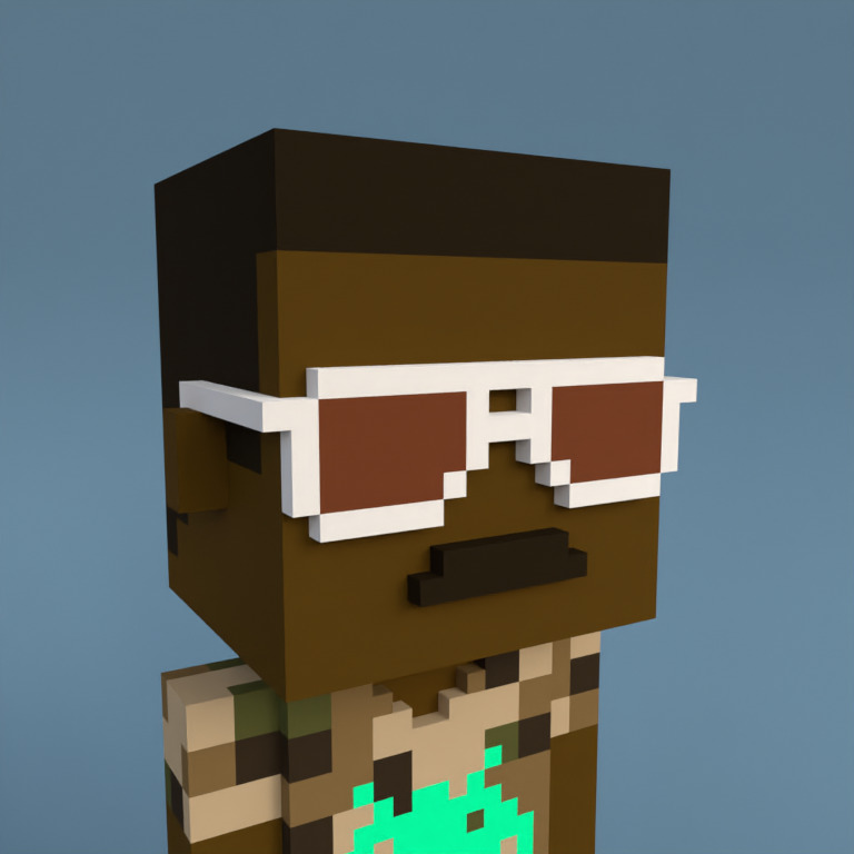 Meebit #3059 — Portrait