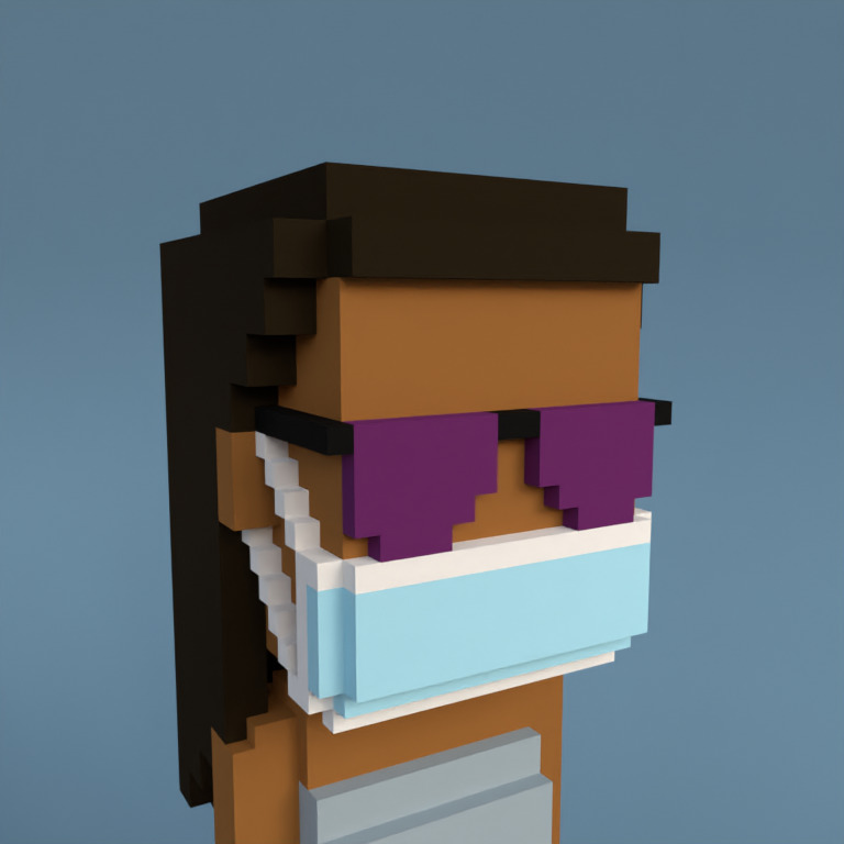 Meebit #3063 — Portrait
