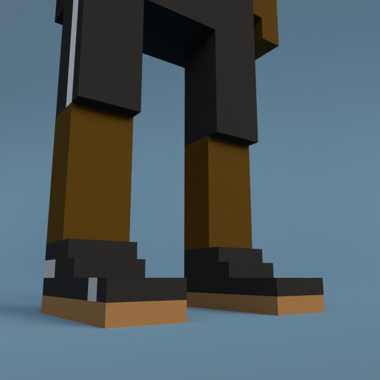 Meebit #3066 — Shoes