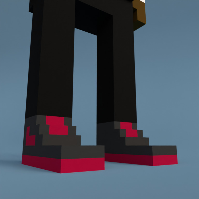 Meebit #3074 — Shoes